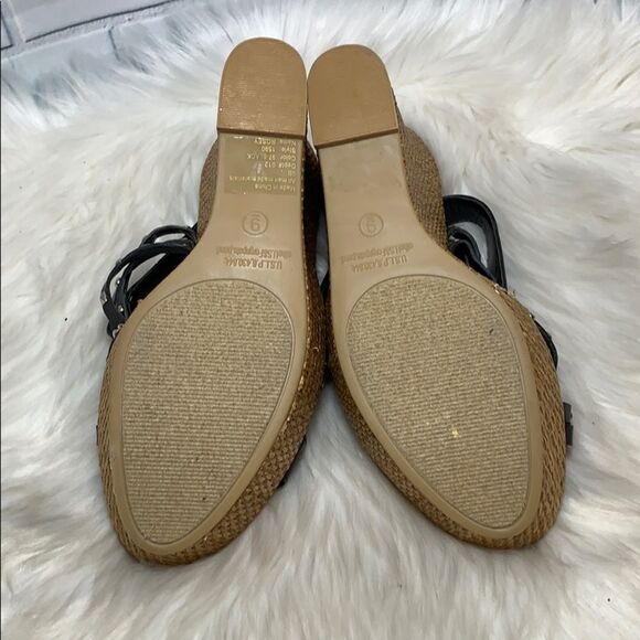 Bakers Black Studded Woven Espadrille Wedg… - Picture 6 of 6